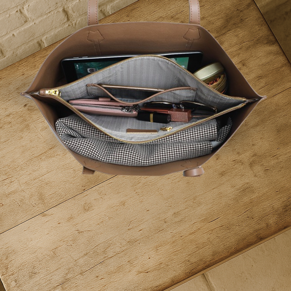 KENAWI | Sac à bandoulière polyvalent en cuir véritable
