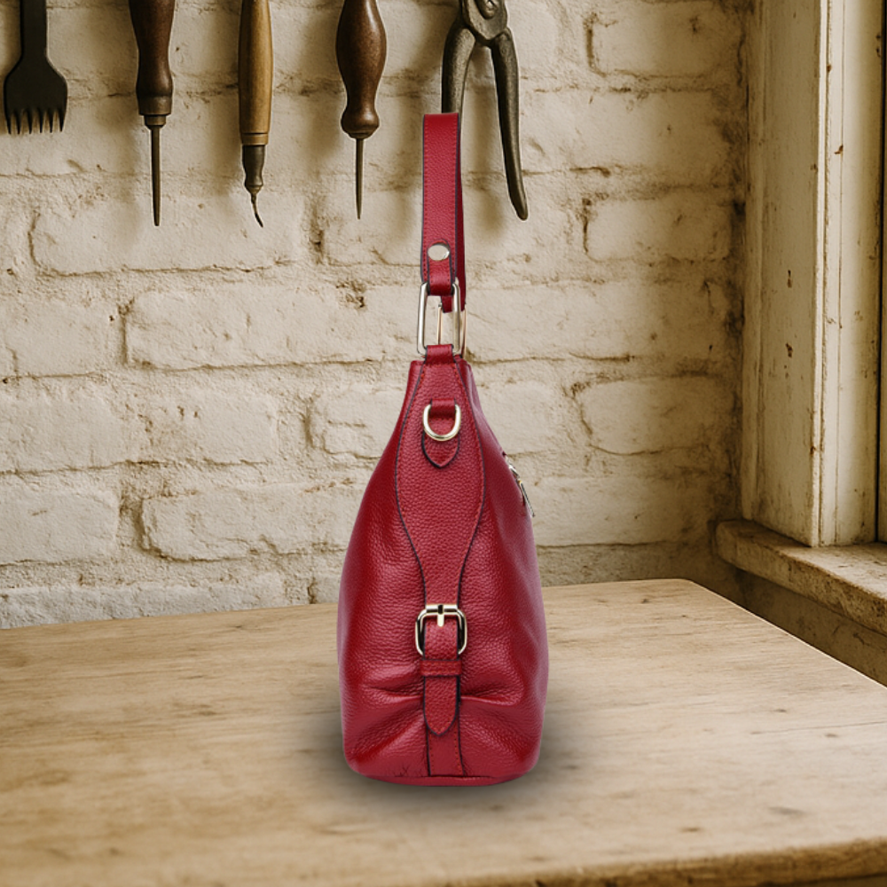 KENAWI | Sac à bandoulière mode en cuir véritable