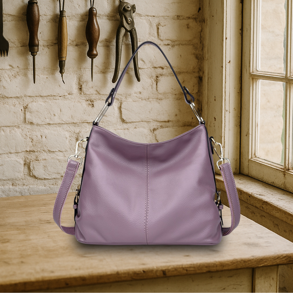 KENAWI | Sac à bandoulière mode en cuir véritable
