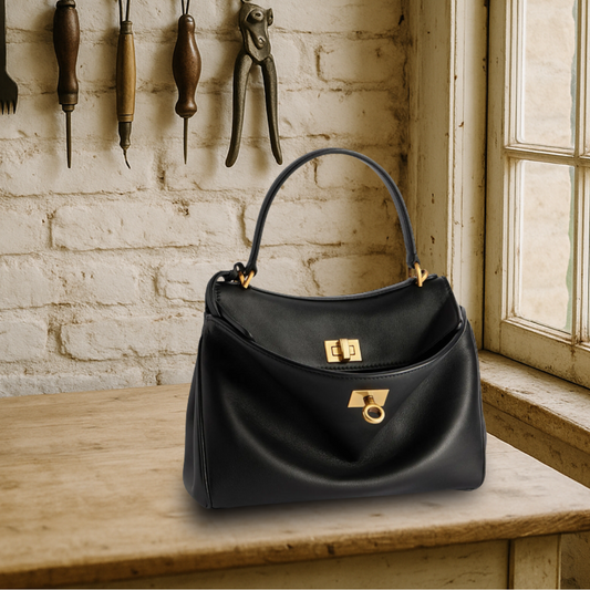 KENAWI | Classic Premium Black Handbag
