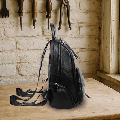 KENAWI | Sac à dos classique en cuir fait main