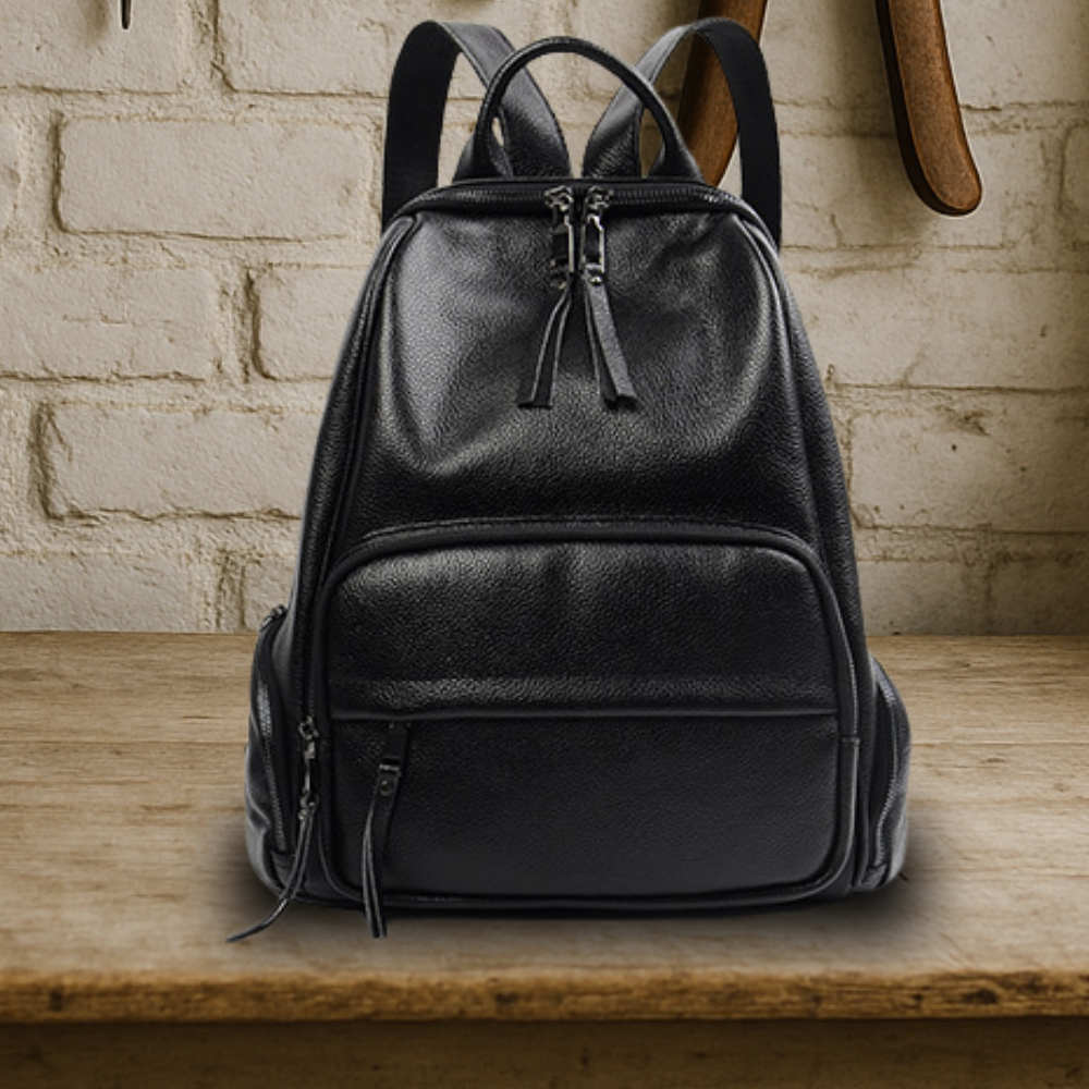 KENAWI | Sac à dos classique en cuir fait main
