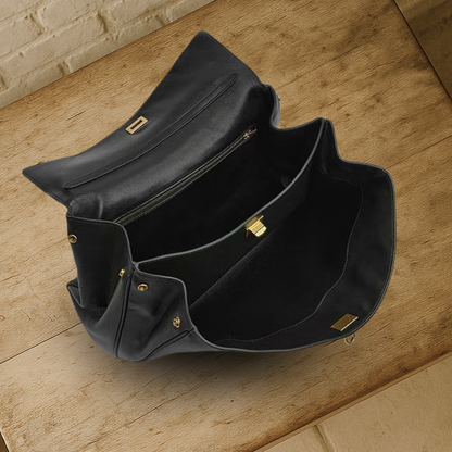 KENAWI | Classic Premium Black Handbag