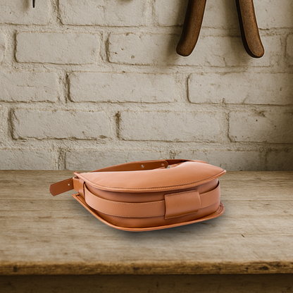 KENAWI | Sac à bandoulière en cuir Classic Curve