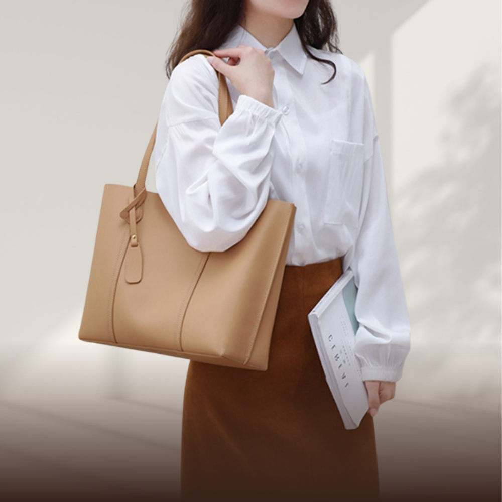 KENAWI | Sac à bandoulière polyvalent en cuir véritable