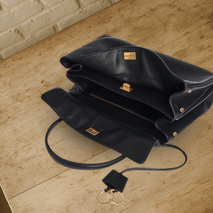 KENAWI | Classic Premium Black Handbag