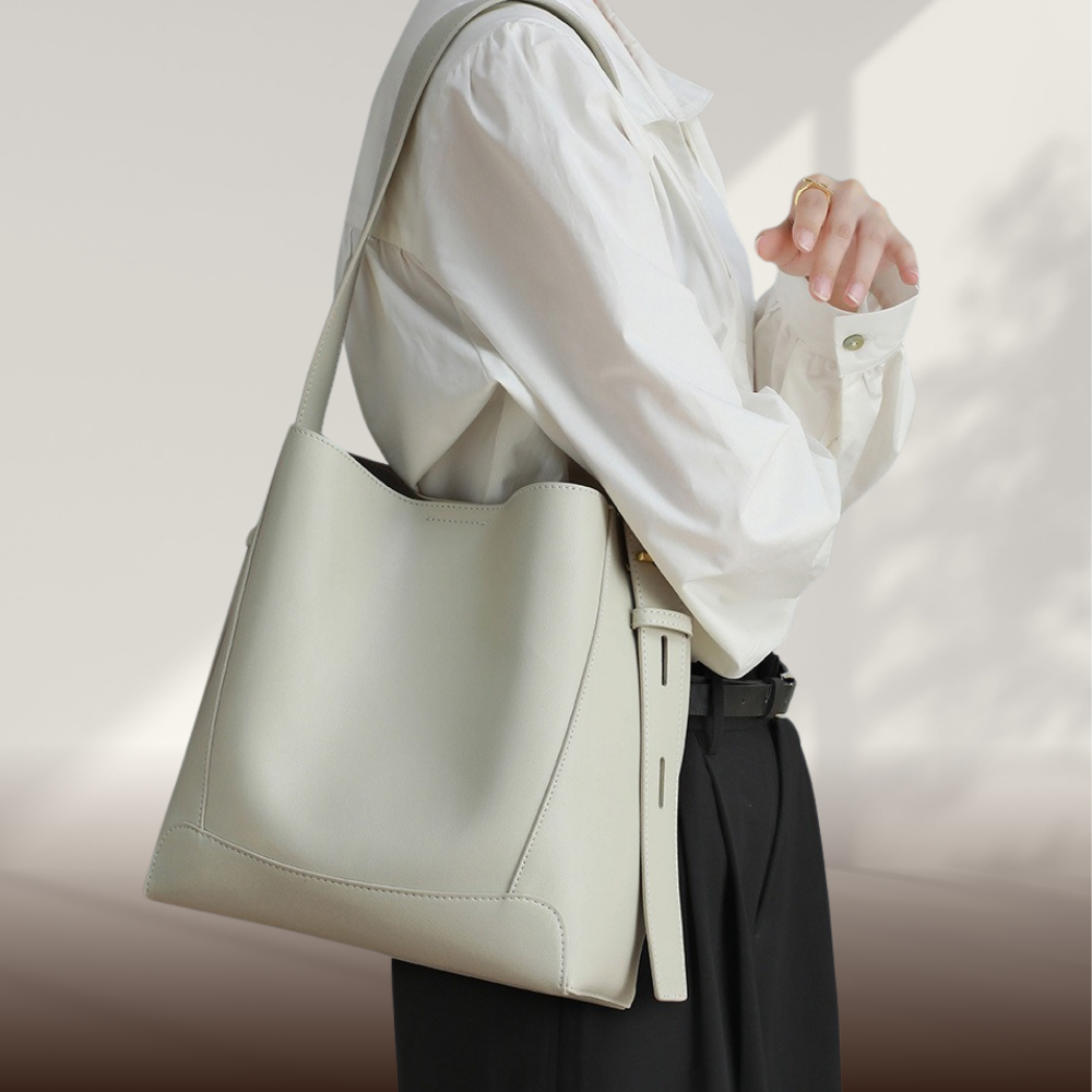 KENAWI | Sac à bandoulière en cuir souple Slouchy
