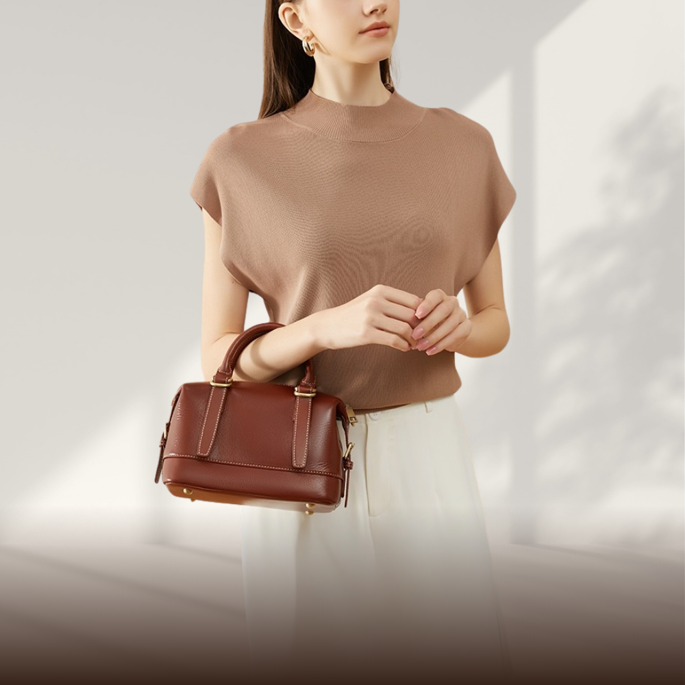 KENAWI | Mini sac à bandoulière en cuir vintage