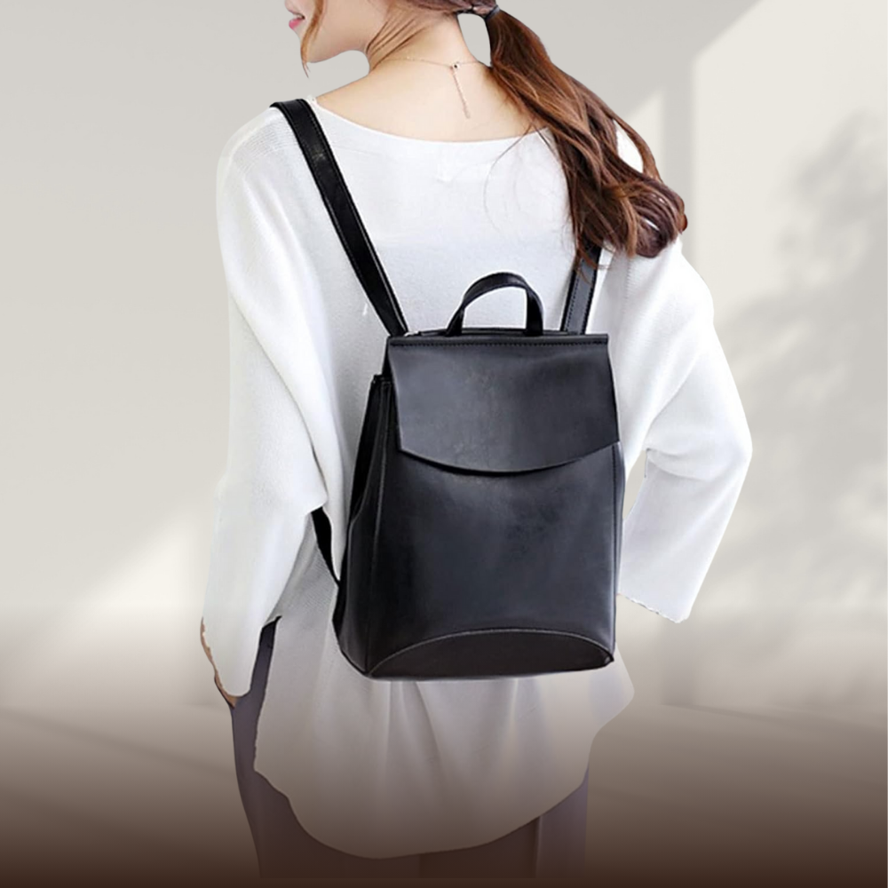 KENAWI | Sac à dos en cuir véritable