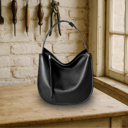 KENAWI | Sac à bandoulière en cuir Classic Curve