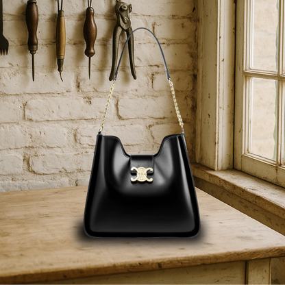 KENAWI | Sac à bandoulière élégant en cuir lisse