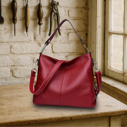 KENAWI | Sac à bandoulière mode en cuir véritable