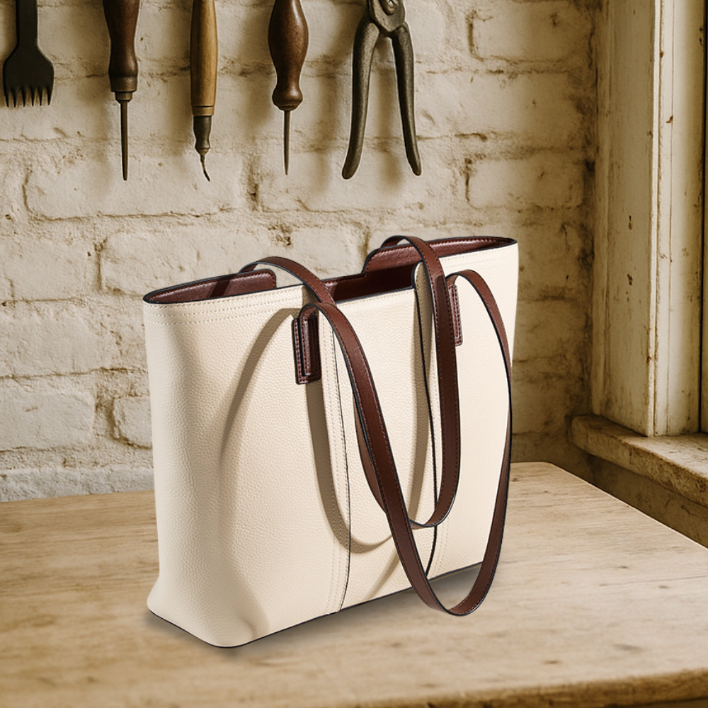 KENAWI | Sac en cuir Shopper de grande capacité