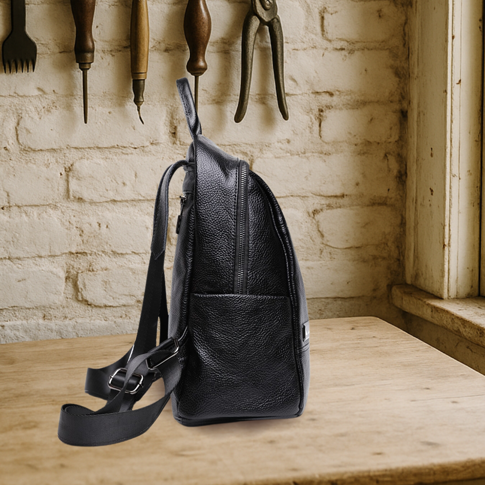 KENAWI | Sac à dos en cuir pour ordinateur portable