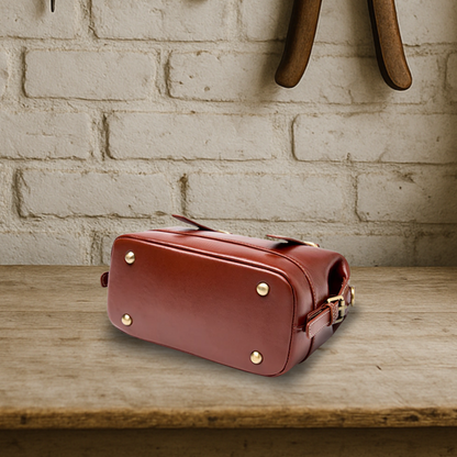 KENAWI | Mini sac à bandoulière en cuir vintage