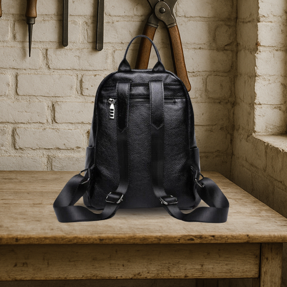 KENAWI | Sac à dos en cuir pour ordinateur portable