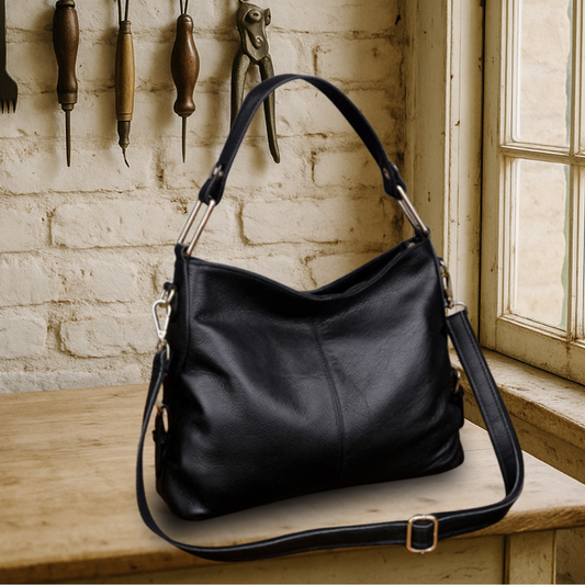 KENAWI | Sac à bandoulière mode en cuir véritable
