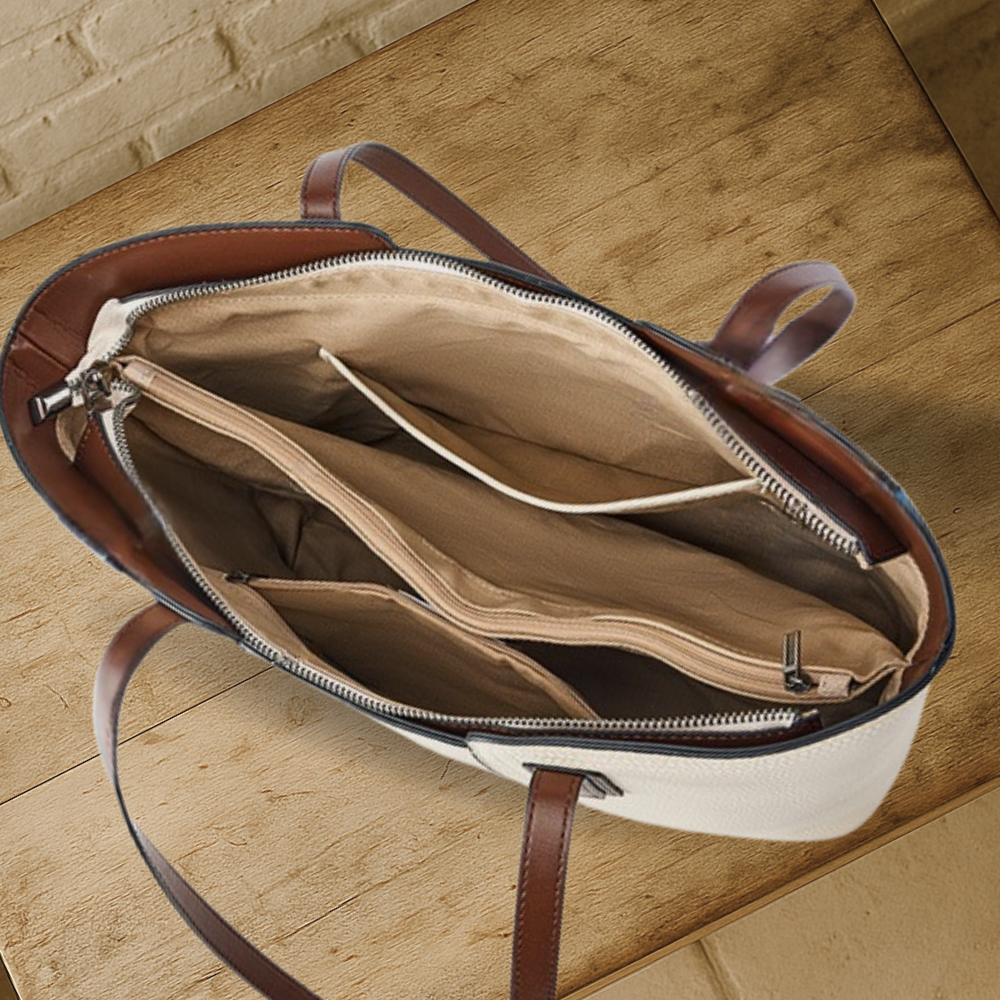 KENAWI | Sac en cuir Shopper de grande capacité
