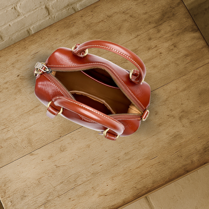 KENAWI | Mini sac à bandoulière en cuir vintage