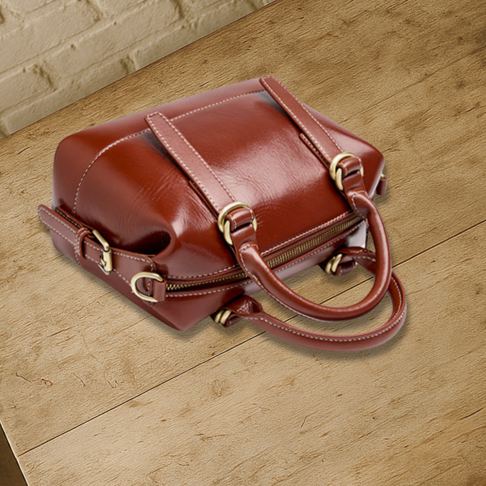 KENAWI | Mini sac à bandoulière en cuir vintage