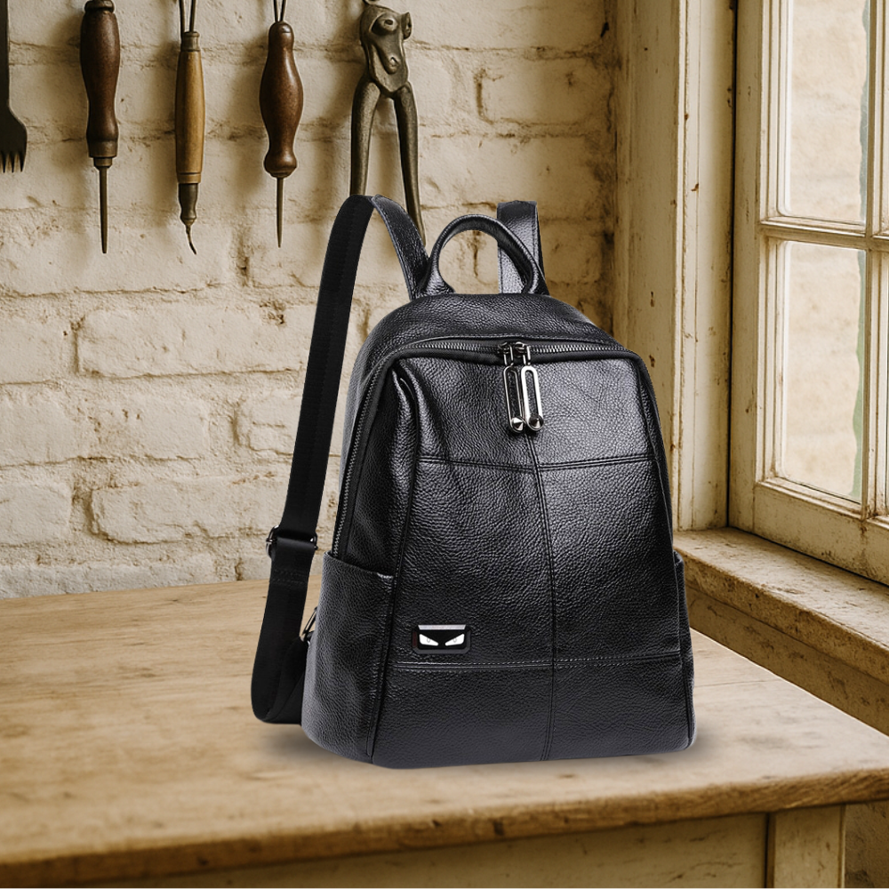 KENAWI | Sac à dos en cuir pour ordinateur portable