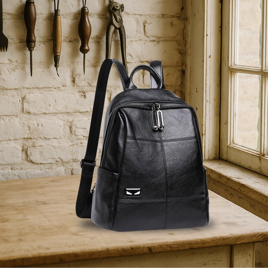 KENAWI | Sac à dos en cuir pour ordinateur portable