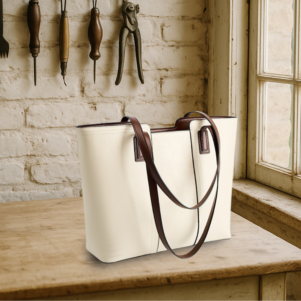 KENAWI | Sac en cuir Shopper de grande capacité