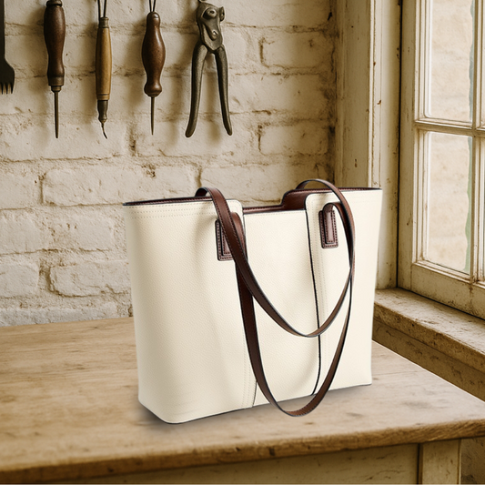 KENAWI | Sac en cuir Shopper de grande capacité